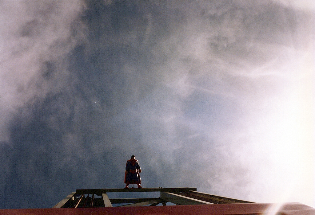 1997 - USA 022 (Six Flags Magic Mountain, Valencia, CA (à côté de Los Angeles - Au sommet de ''Superman'').jpg